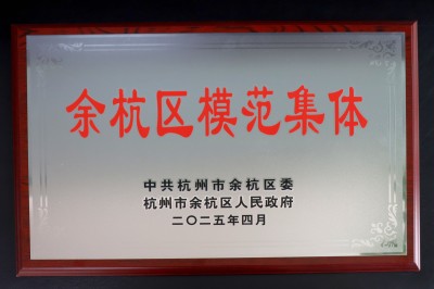 喜报！乐鱼官网(中国)有限公司获2025年余杭区“高质量发展建设共同富裕示范区”模范集体表彰